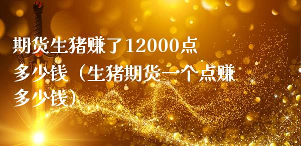 期货生猪赚了12000点多少钱（生猪期货一个点赚多少钱）_https://m.yjjixie.cn_纳指直播间_第1张