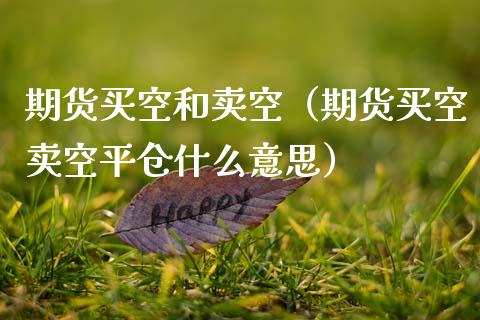 期货买空和卖空(期货买空卖空平仓什么意思)_恒生指数直播平台_第1张_恒生指数直播平台_恒指期货直播间喊单_德指在线喊单直播室_纳指直播间 期货买空和卖空(期货买空卖空平仓什么意思)_https://m.yjjixie.cn_恒生指数直播平台_第1张