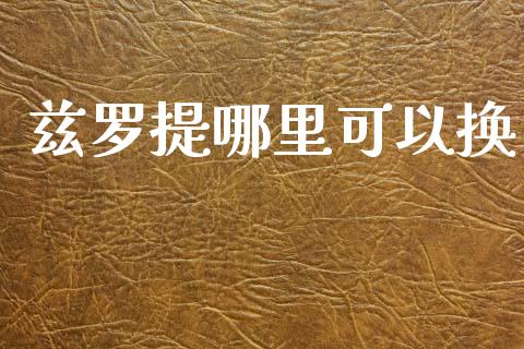 兹罗提哪里可以换_https://m.yjjixie.cn_纳指直播间_第1张