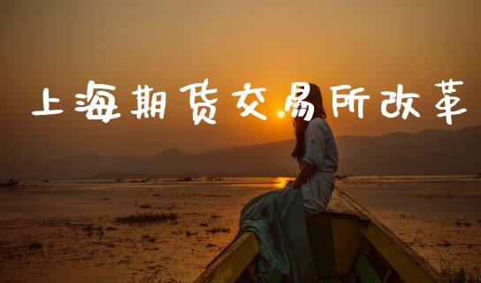 上海期货交易所改革_https://m.yjjixie.cn_恒指期货直播间喊单_第1张