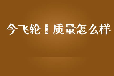 今飞轮毂质量怎么样_https://m.yjjixie.cn_纳指直播间_第1张