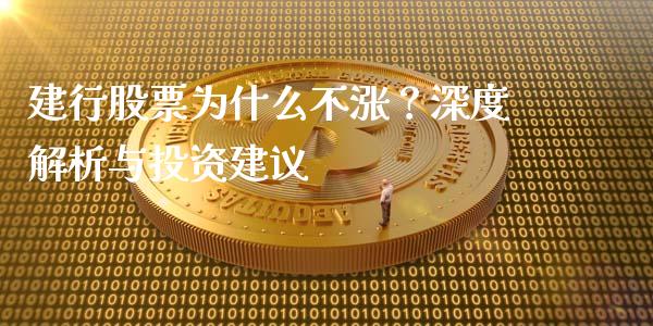 建行股票为什么不涨？深度解析与投资建议_https://m.yjjixie.cn_恒生指数直播平台_第1张
