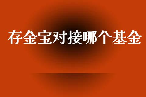 存金宝对接哪个基金_https://m.yjjixie.cn_恒生指数直播平台_第1张