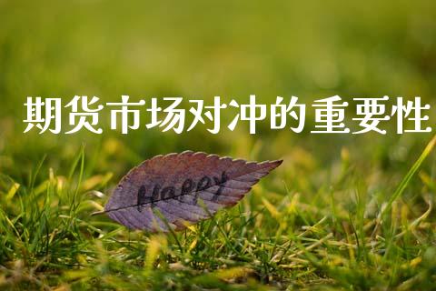 期货市场对冲的重要性_https://m.yjjixie.cn_恒生指数直播平台_第1张