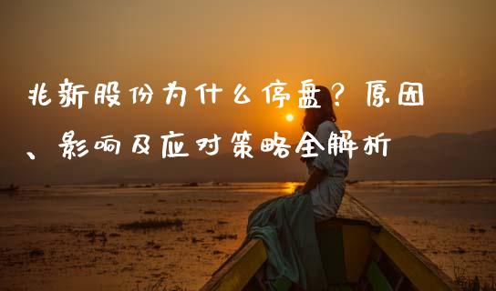 兆新股份为什么停盘？原因、影响及应对策略全解析_https://m.yjjixie.cn_德指在线喊单直播室_第1张