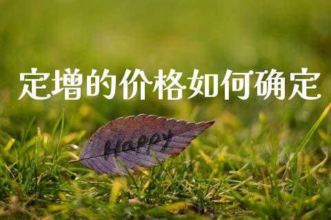 定增的价格如何确定_https://m.yjjixie.cn_恒指期货直播间喊单_第1张