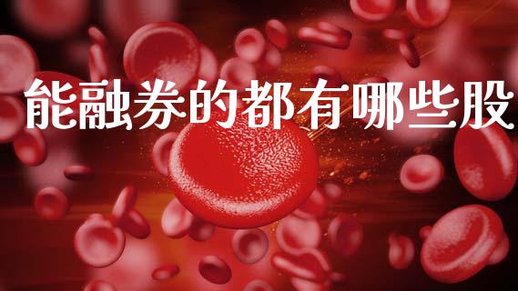 能融券的都有哪些股_https://m.yjjixie.cn_恒生指数直播平台_第1张