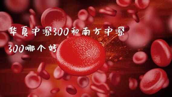 华夏沪深300和南方沪深300哪个好_https://m.yjjixie.cn_恒生指数直播平台_第1张