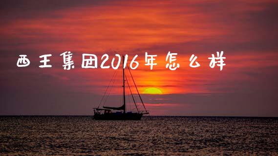 西王集团2016年怎么样_https://m.yjjixie.cn_德指在线喊单直播室_第1张