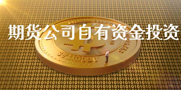 期货公司自有资金投资_https://m.yjjixie.cn_恒指期货直播间喊单_第1张