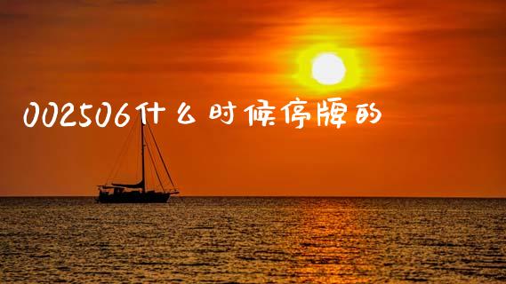 002506什么时候停牌的_https://m.yjjixie.cn_恒生指数直播平台_第1张