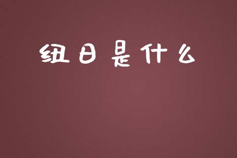 纽日是什么_https://m.yjjixie.cn_恒指期货直播间喊单_第1张