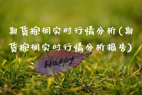 期货棕榈实时行情分析(期货棕榈实时行情分析报告)_https://m.yjjixie.cn_恒指期货直播间喊单_第1张