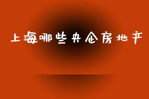 上海哪些央企房地产_https://m.yjjixie.cn_恒指期货直播间喊单_第1张