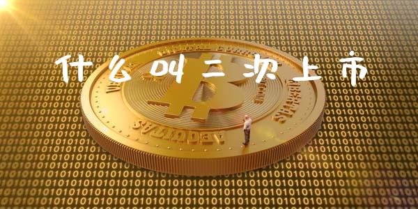 什么叫二次上市_https://m.yjjixie.cn_恒指期货直播间喊单_第1张