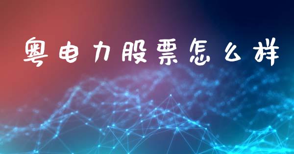 粤电力股票怎么样_https://m.yjjixie.cn_德指在线喊单直播室_第1张