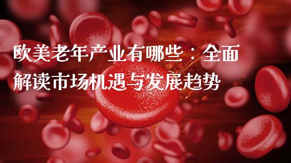 欧美老年产业有哪些：全面解读市场机遇与发展趋势_https://m.yjjixie.cn_恒指期货直播间喊单_第1张