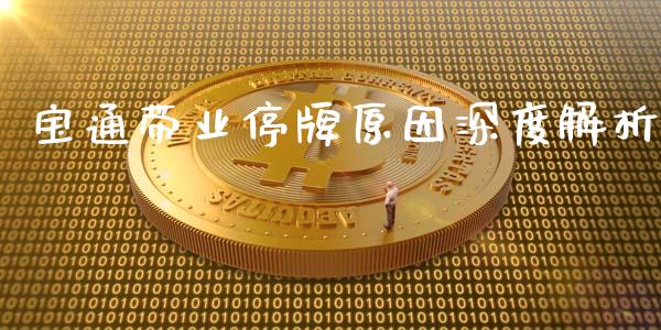 宝通带业停牌原因深度解析_https://m.yjjixie.cn_恒指期货直播间喊单_第1张