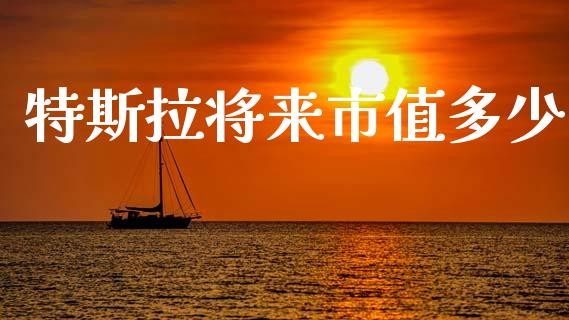 特斯拉将来市值多少_https://m.yjjixie.cn_纳指直播间_第1张