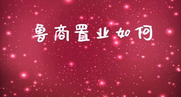 鲁商置业如何_https://m.yjjixie.cn_纳指直播间_第1张